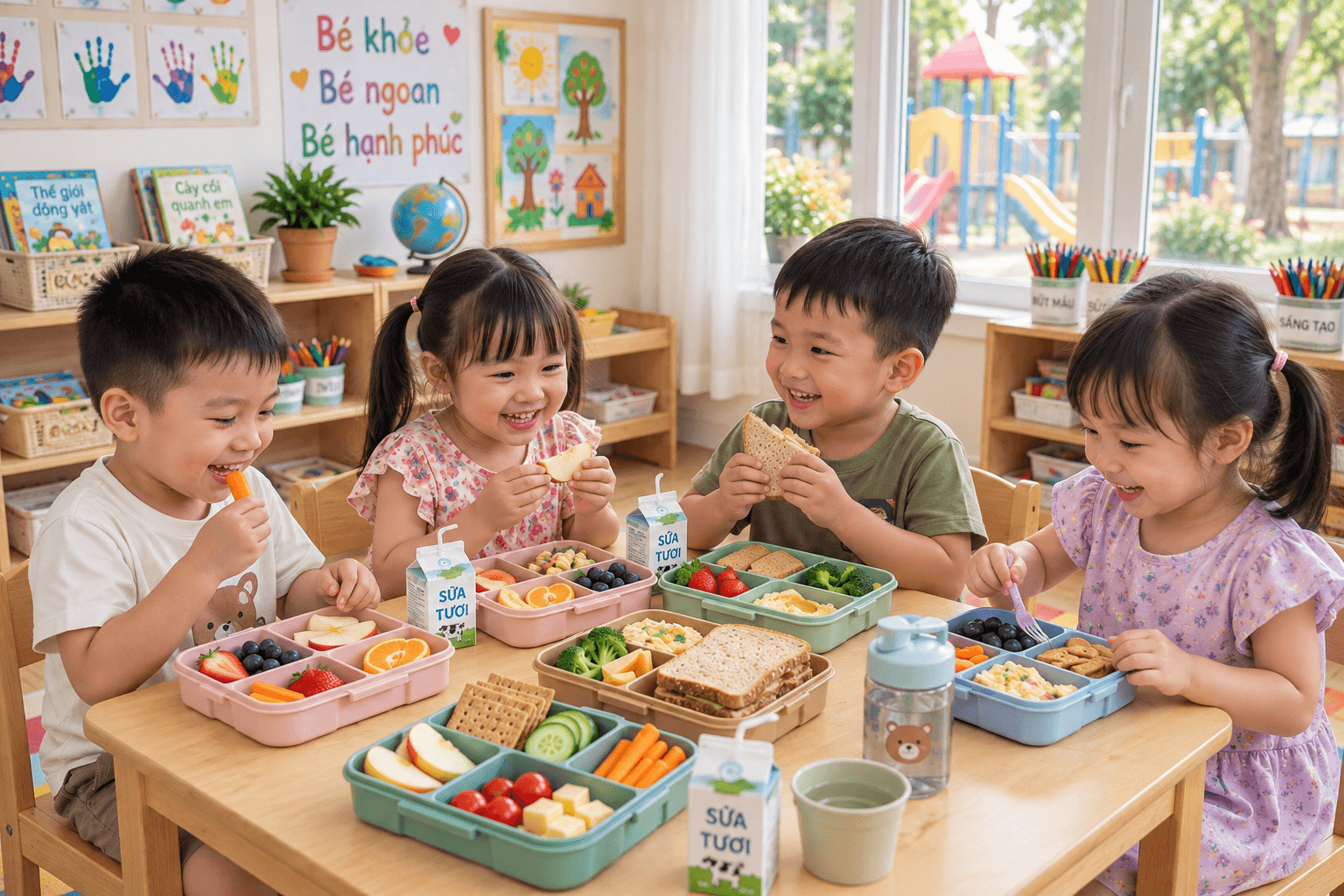 Bữa ăn của bé